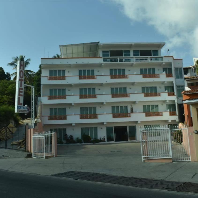 Hotel Serymar ปูแอร์โตเอสกอนดิโด ภายนอก รูปภาพ